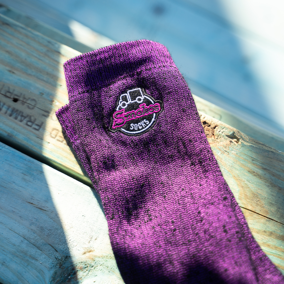 Purple Work Socks