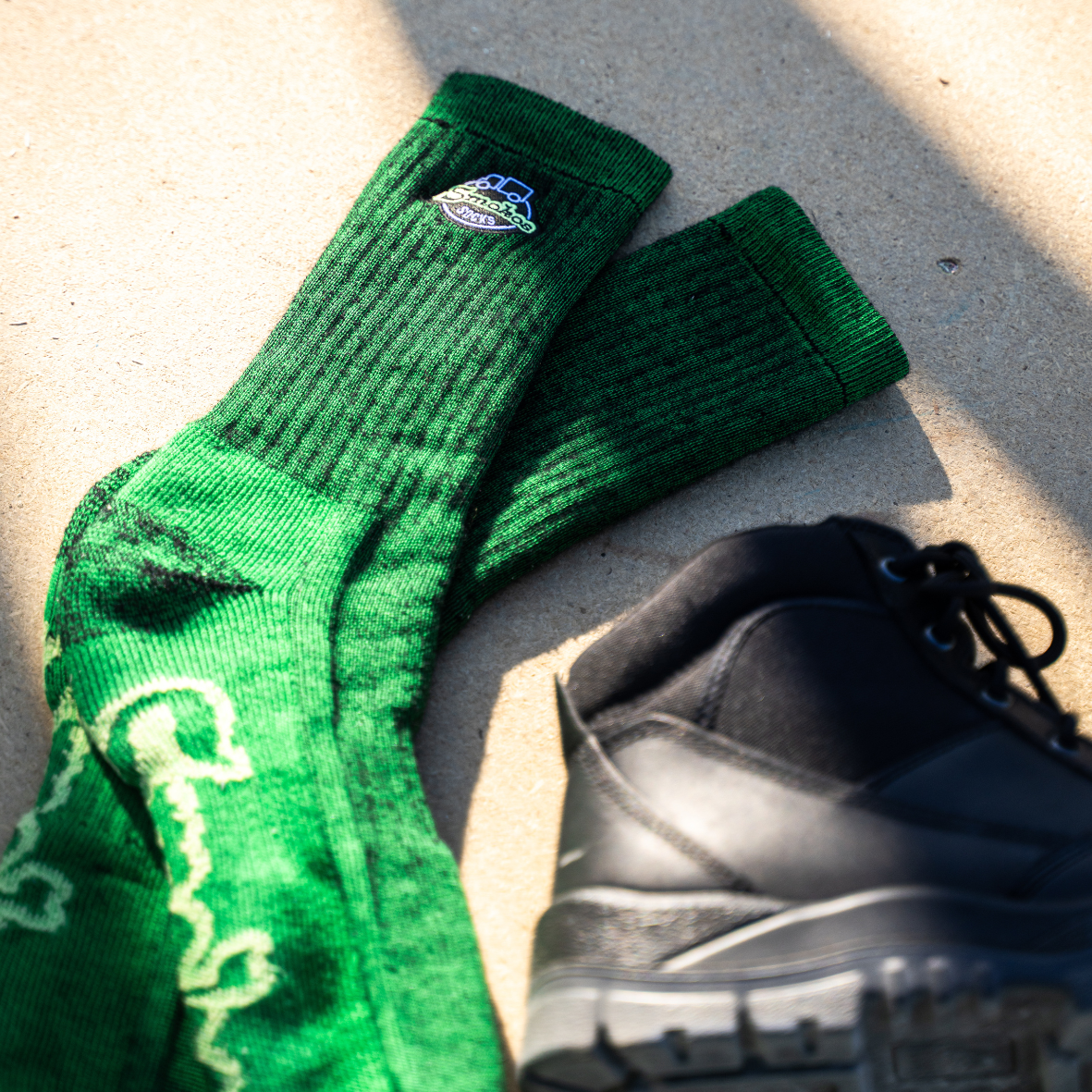 Green Work Socks