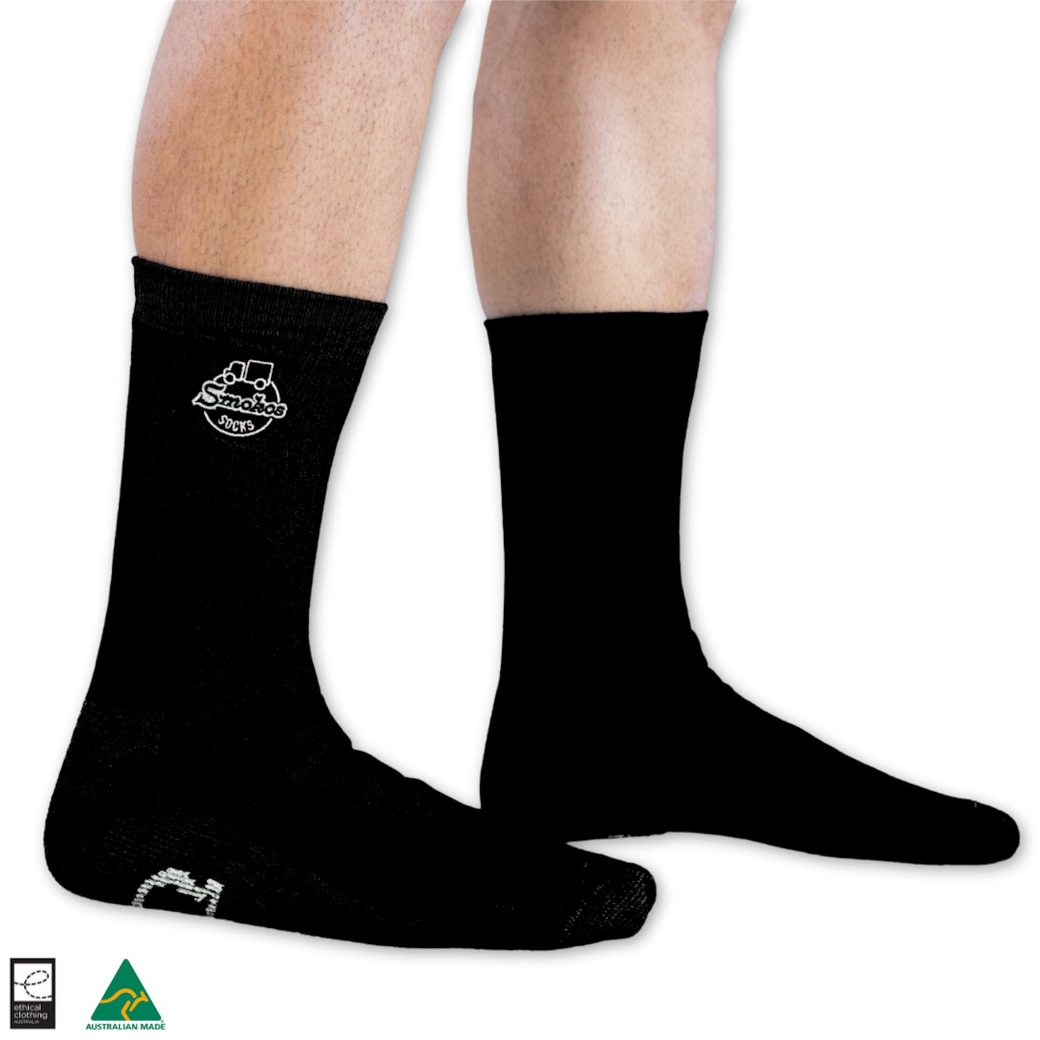 Black Work Socks